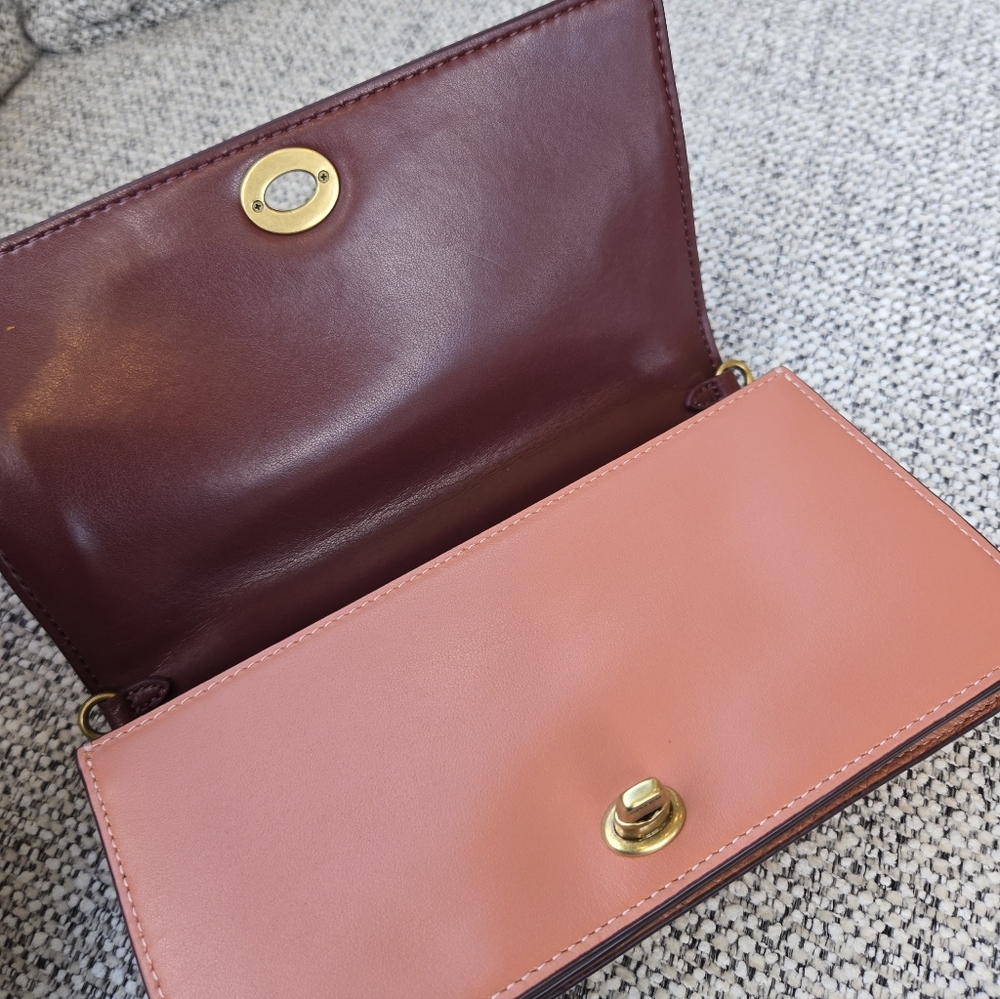 Coach Riley Chain Clutch Bag - Picture 8 of 13